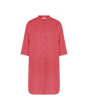 FRAU Seoul lang skjorte Long shirt Garnet Rose