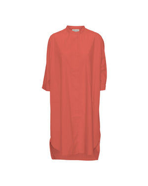 FRAU Seoul lang skjorte Long shirt Hot Coral