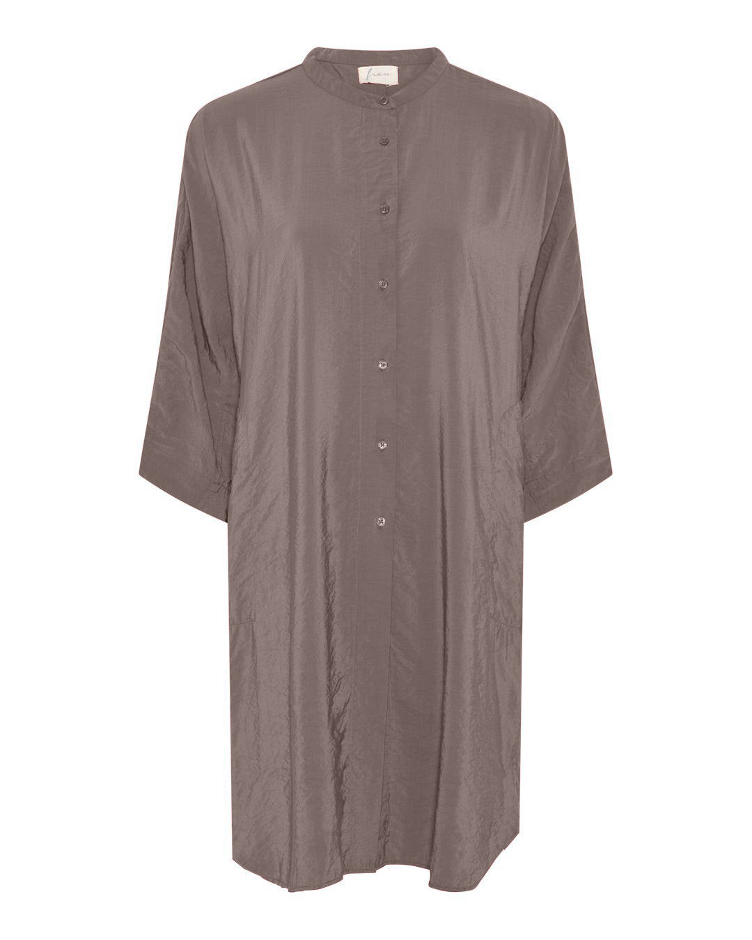 FRAU Seoul lang viskose skjorte Shirt Morel