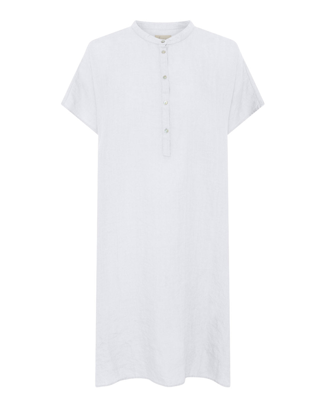 FRAU Seoul ss 100% hør kjole Dress Bright White