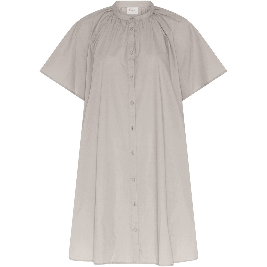 FRAU Siena kortærmet kjole Dress Chateau Gray