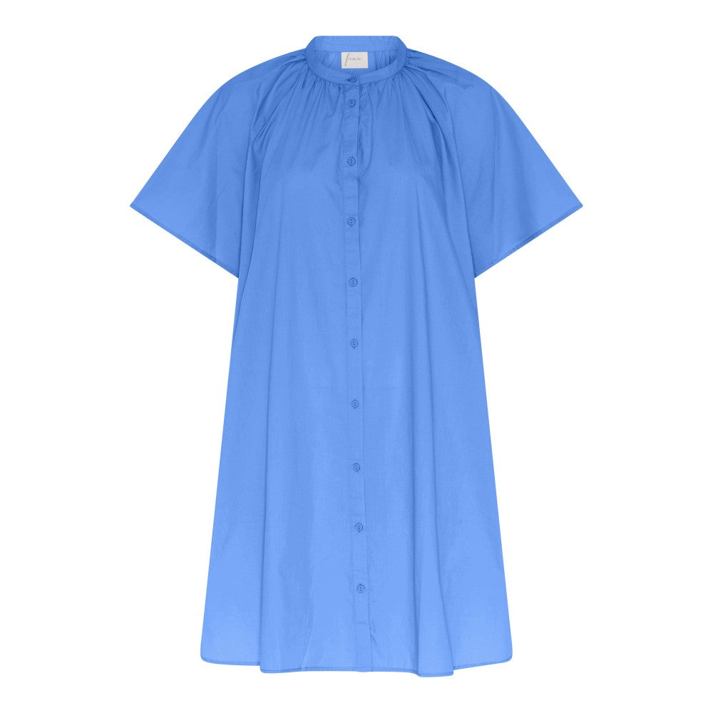 FRAU Siena kortærmet kjole Dress Granada Sky