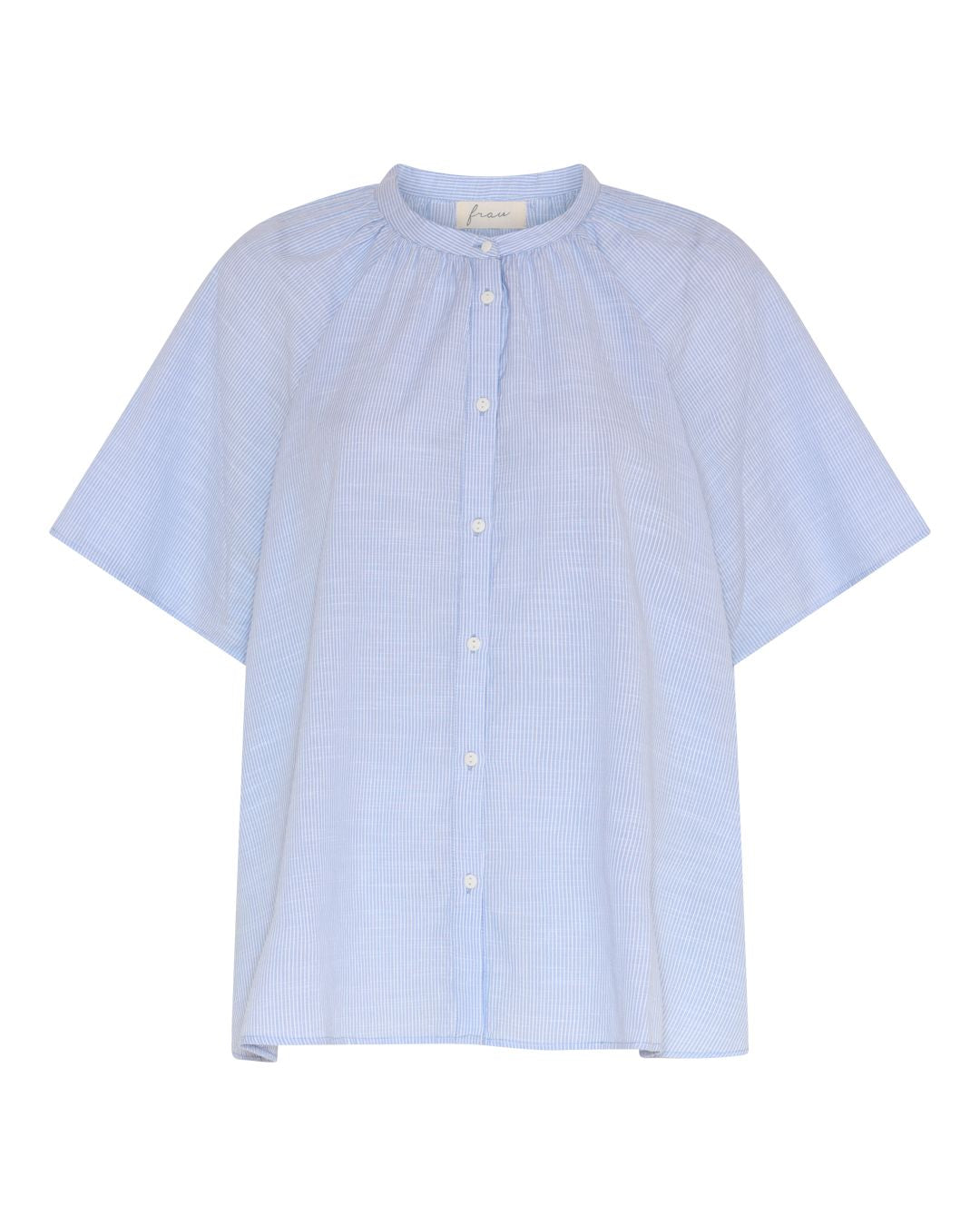 FRAU Siena kortærmet skjorte Shirt Baby Lavender Stripe