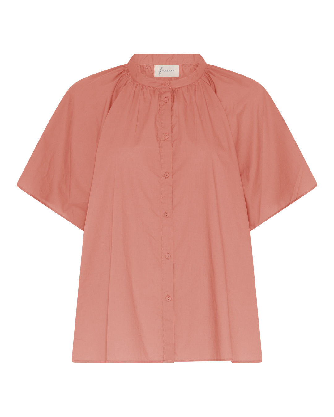 FRAU Siena kortærmet skjorte Shirt Cameo Brown