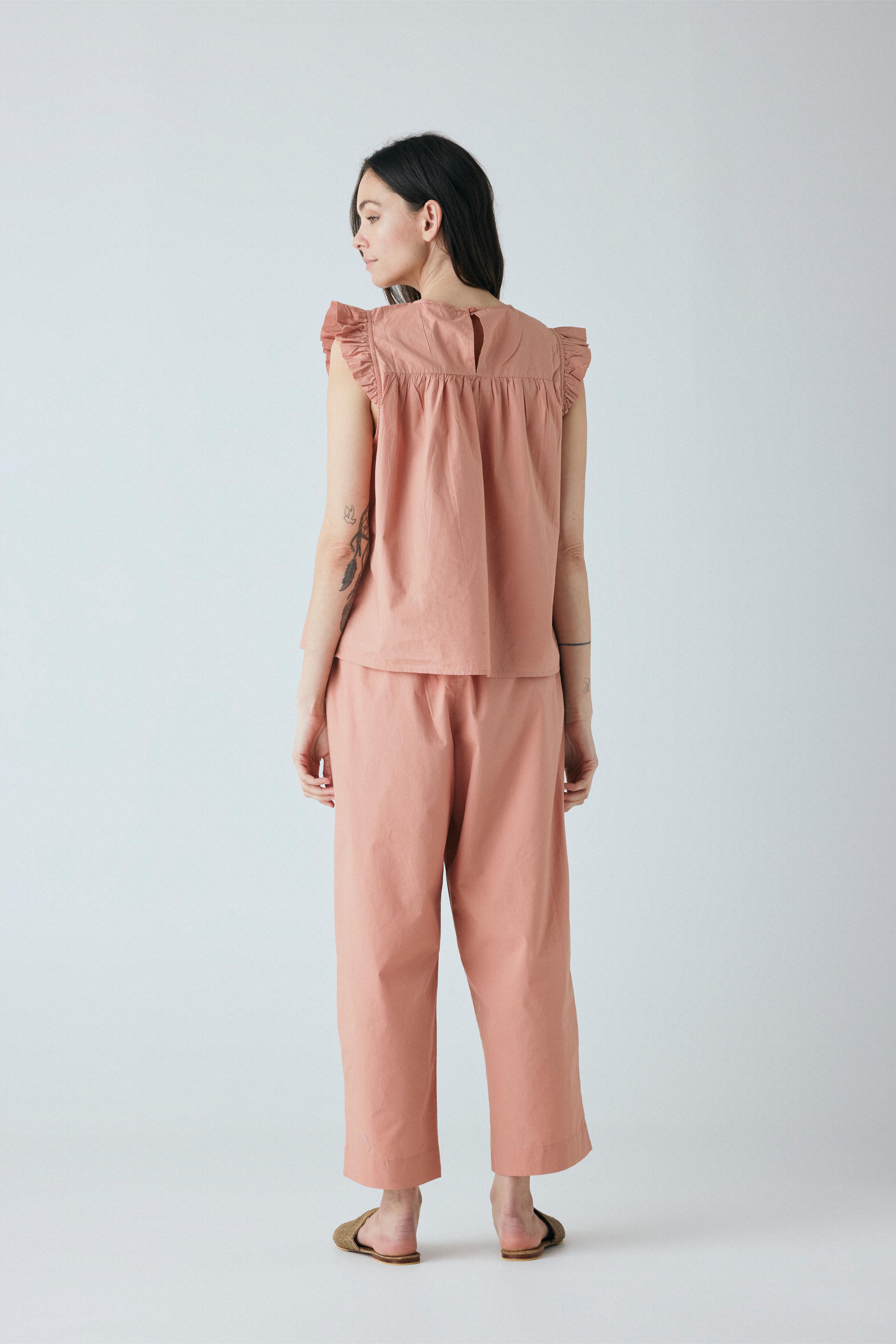 FRAU Stockholm top Top Cameo Brown