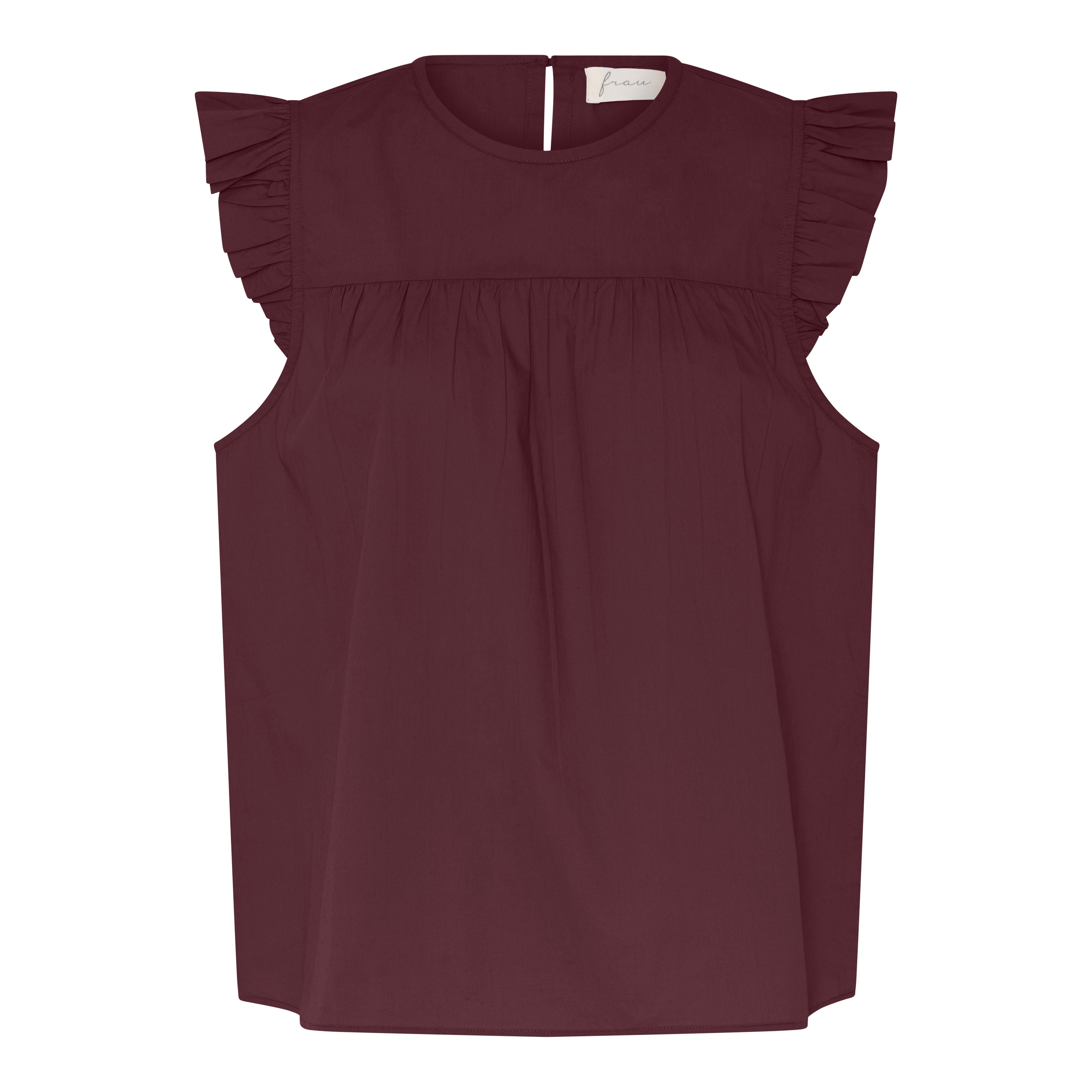 FRAU Stockholm top Top Red Mahogany