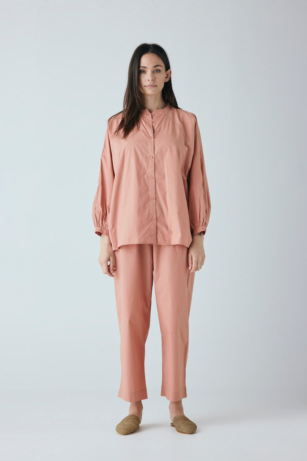 FRAU Tokyo skjorte Shirt Cameo Brown