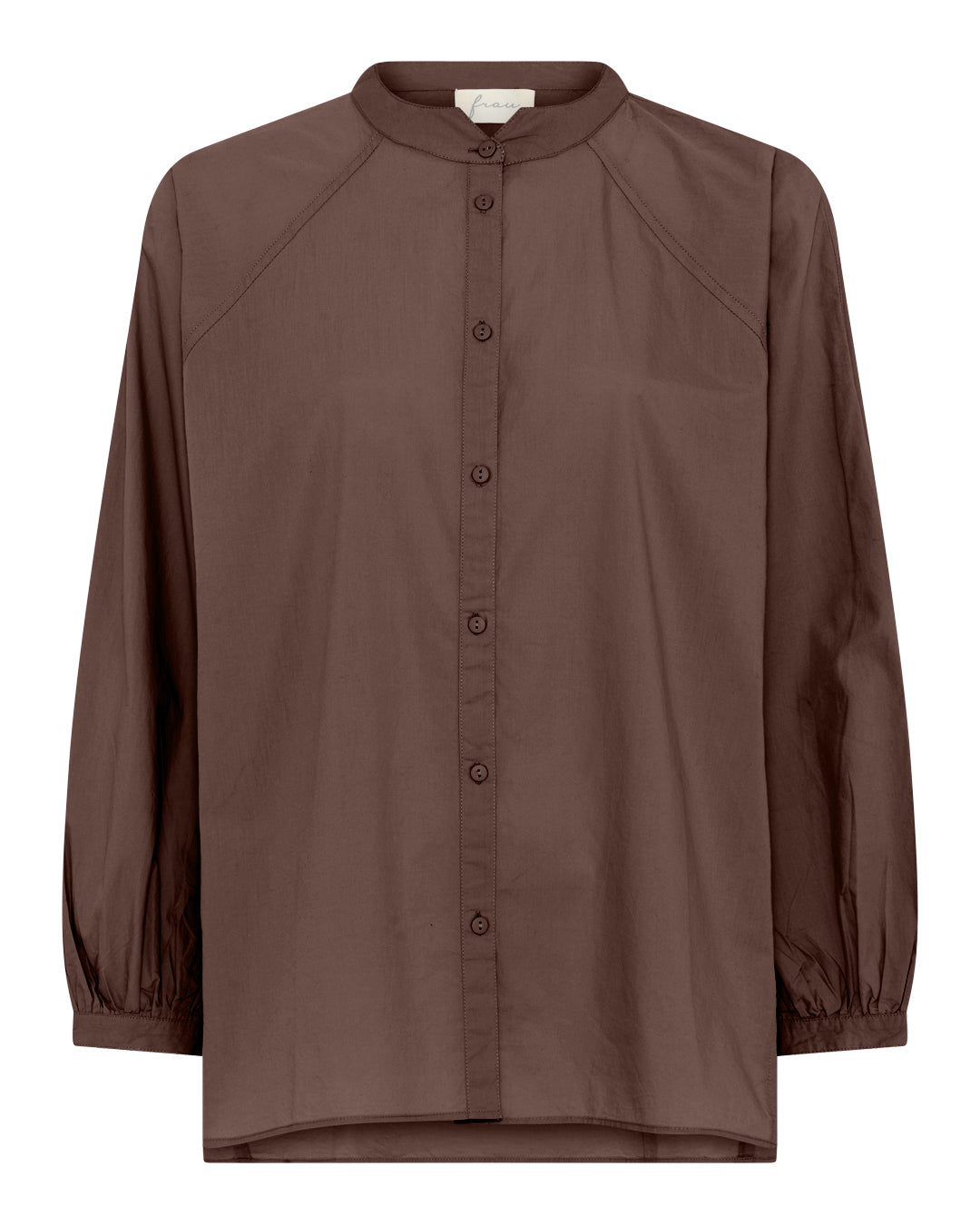 FRAU Tokyo skjorte Shirt Coffee Quartz