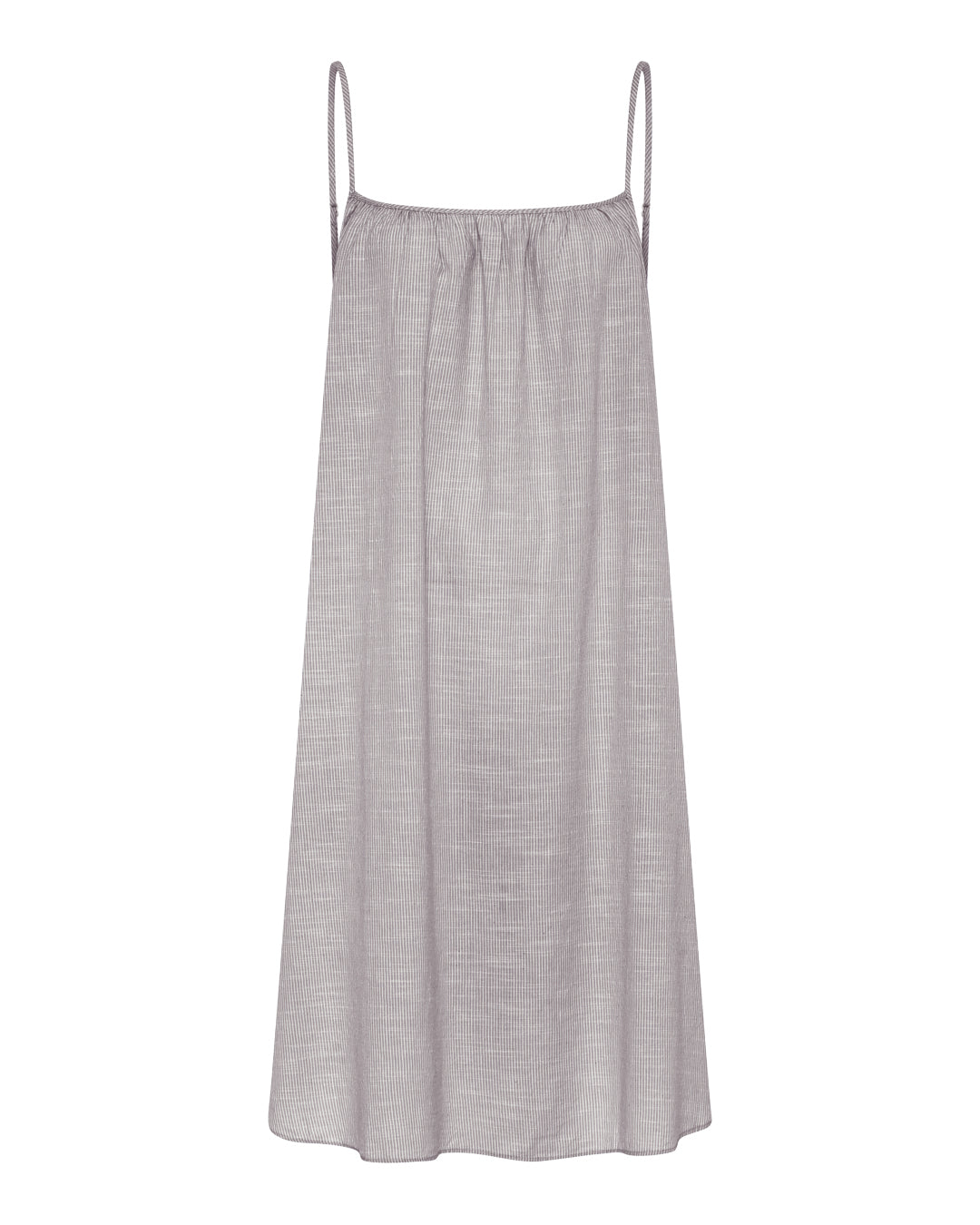 FRAU Vancouver kjole kort Dress Coffee Quartz Stripe