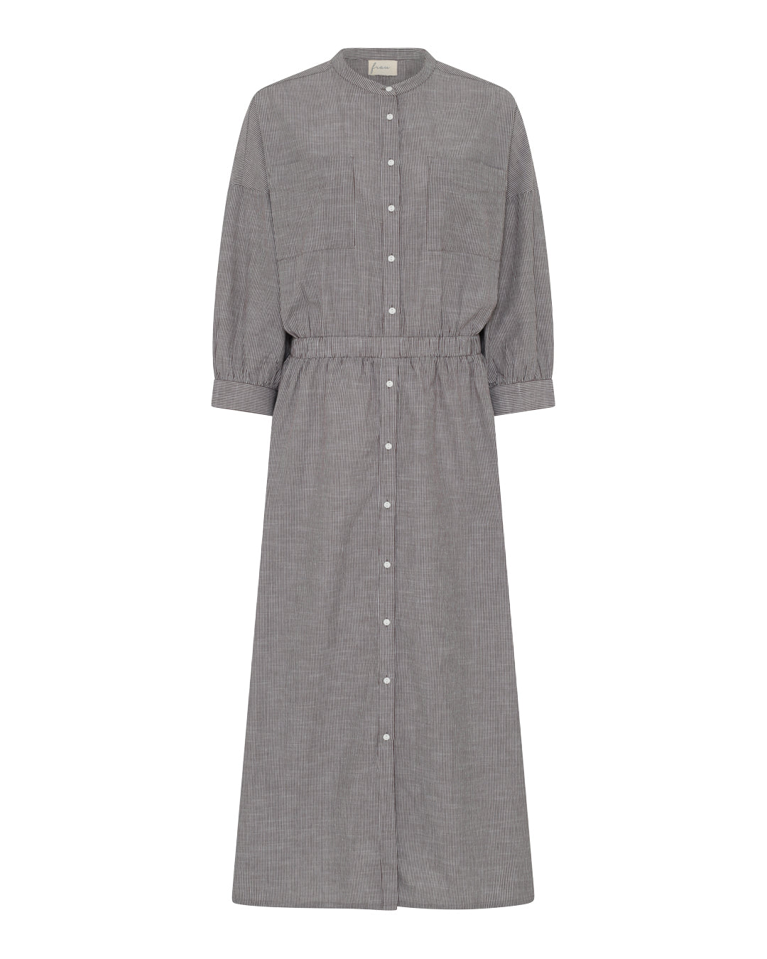 FRAU Venice kjole Dress Coffee Quartz Stripe