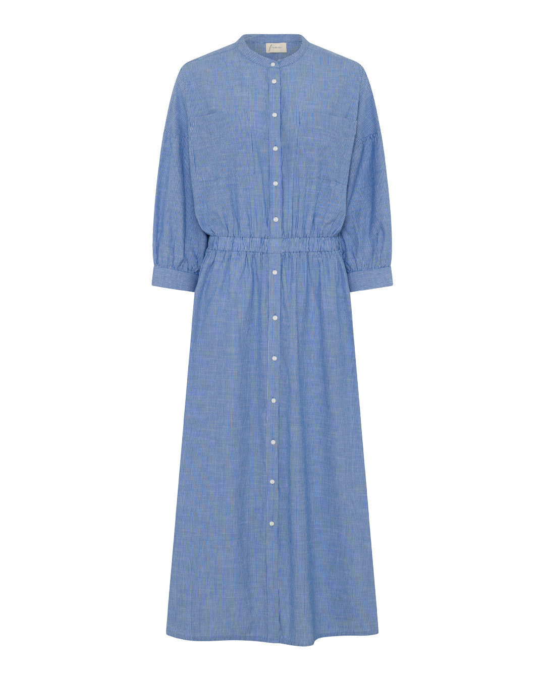 FRAU Venice kjole Dress Medium Blue Stripe
