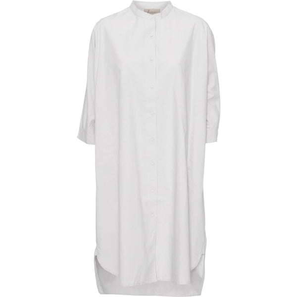 FRAU Seoul lang skjorte Long shirt Bright White