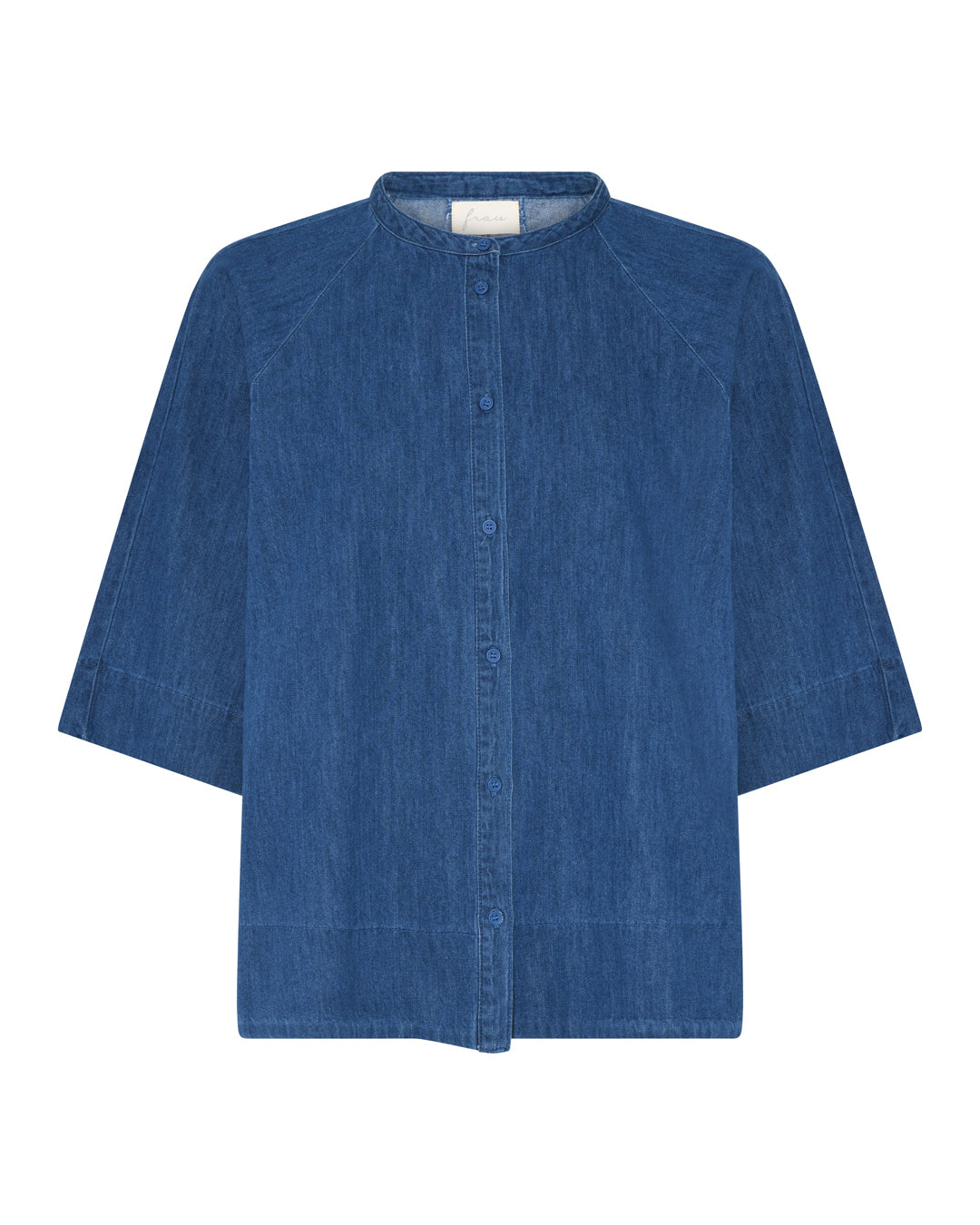 FRAU Abu Dhabi denim skjorte Shirt Clear blue denim