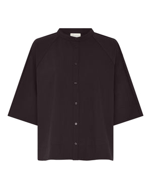 FRAU Abu Dhabi light uld skjorte Shirt Chocolate Torte