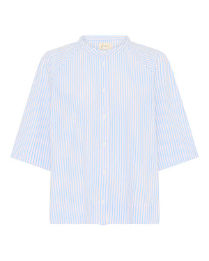 FRAU Abu Dhabi skjorte Shirt Blue Cameo Stripe