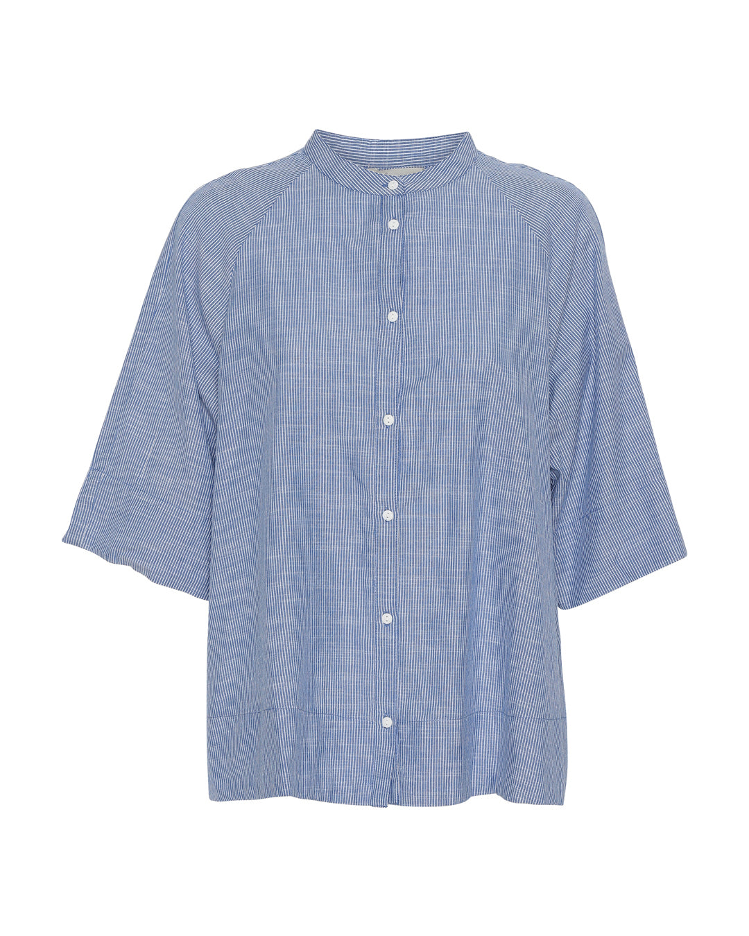 FRAU Abu Dhabi skjorte Shirt Medium Blue Stripe