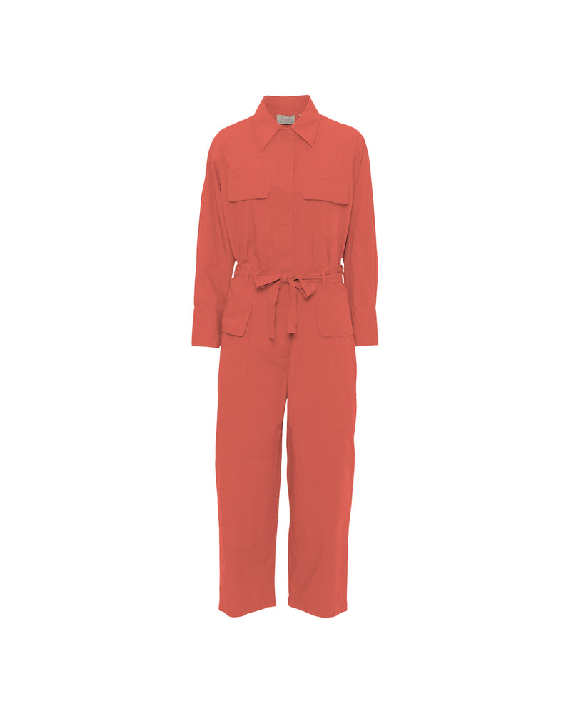 FRAU Amsterdam heldragt Jumpsuit Hot Coral