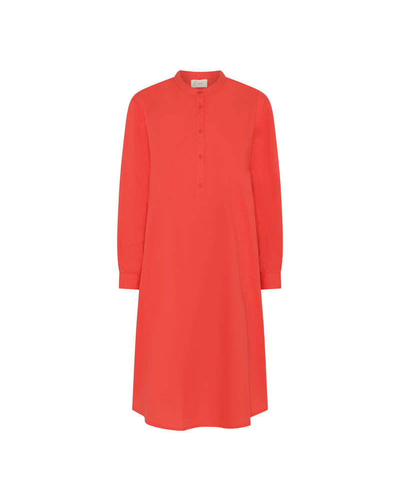 FRAU Barcelona skjorte Long shirt Hot Coral