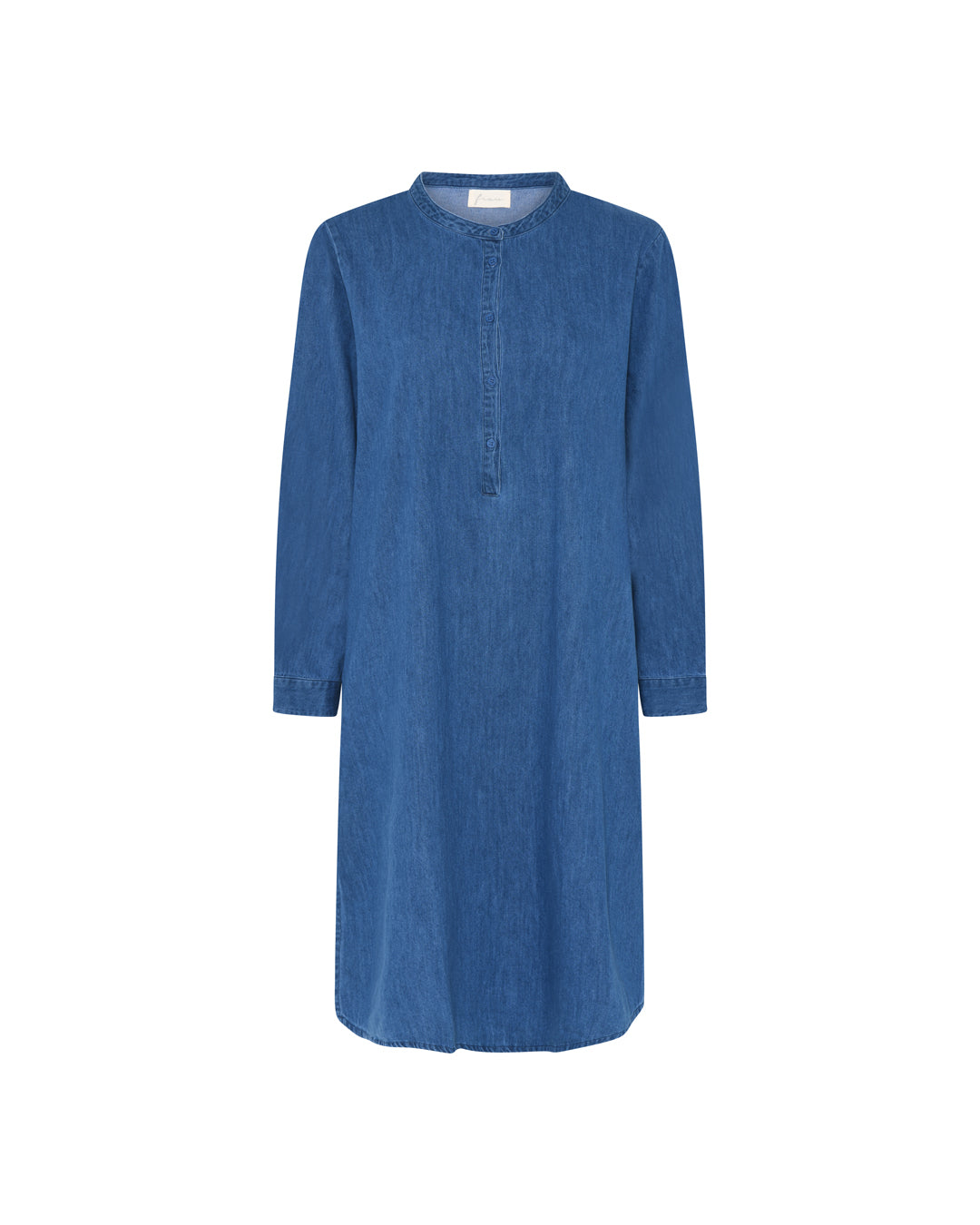 FRAU Barcelona skjortekjole Long shirt Clear blue denim