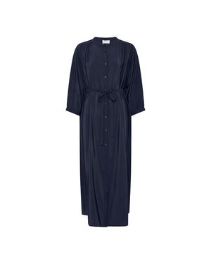 FRAU Bari viscose dress Dress Dark Navy