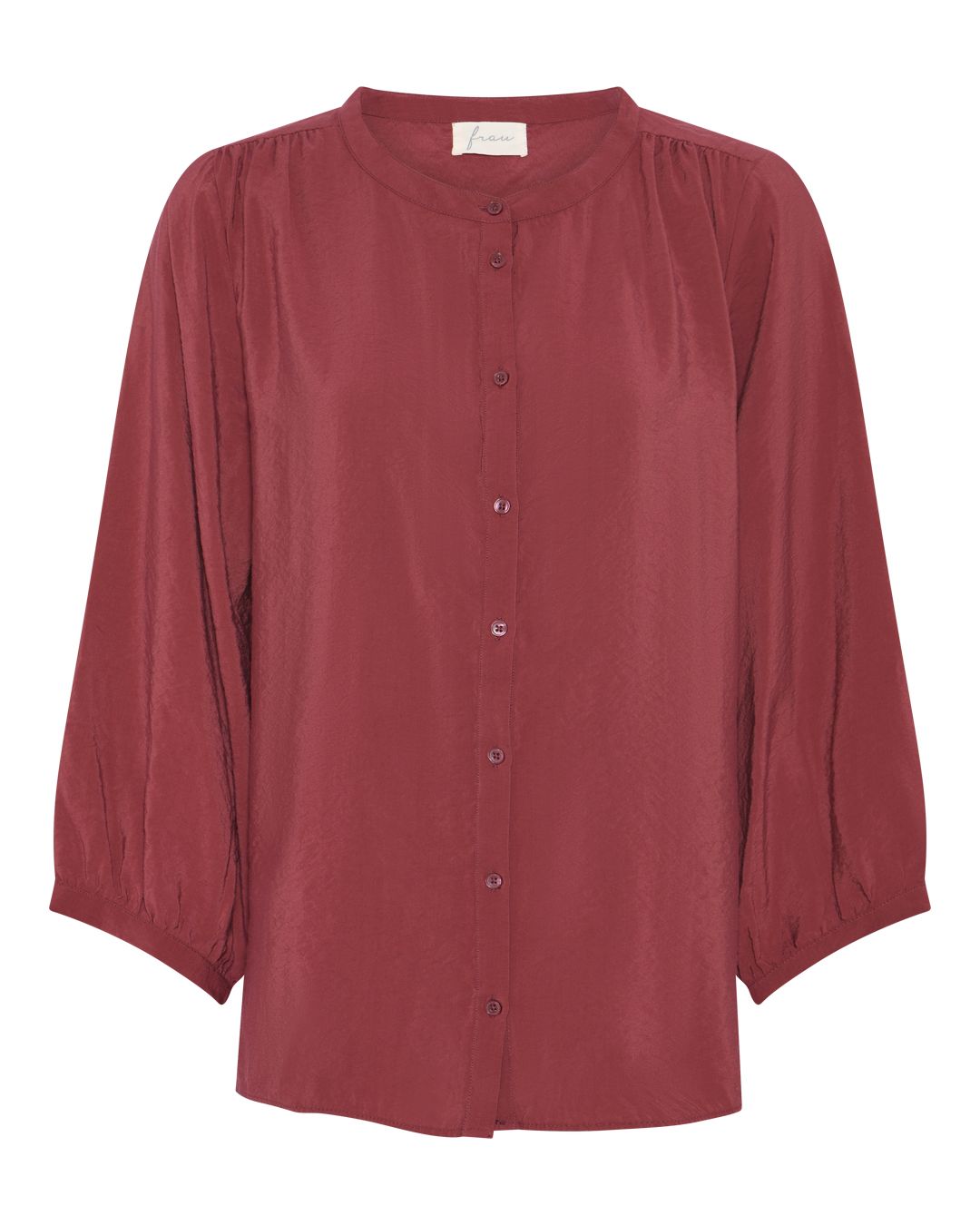 FRAU Bari viscose shirt Shirt Rose Brown