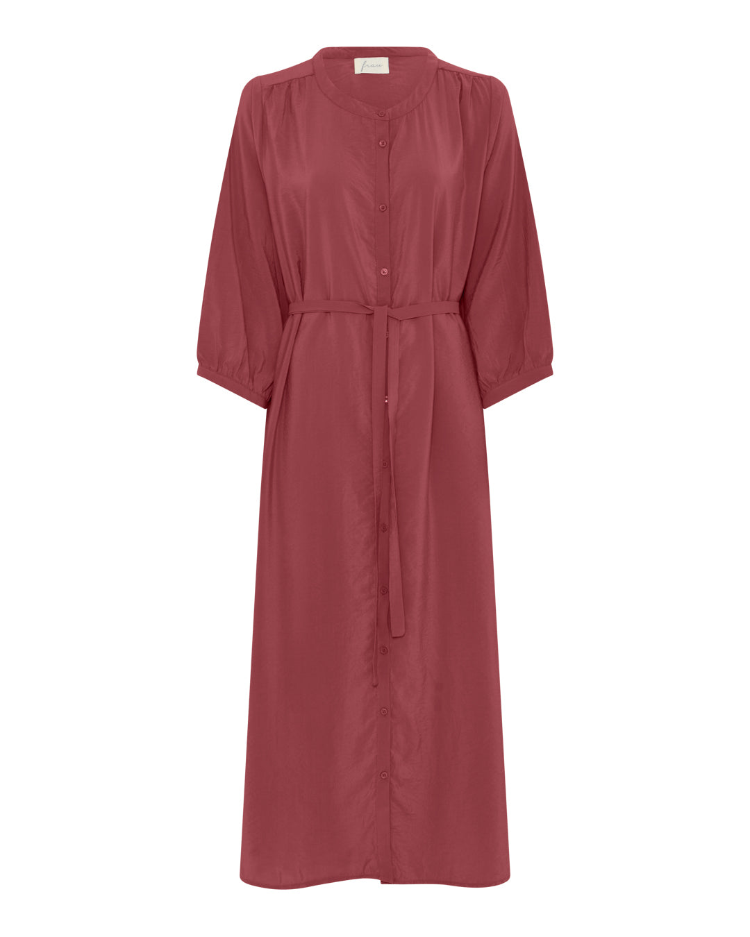 FRAU Bari viskose kjole Dress Rose Brown