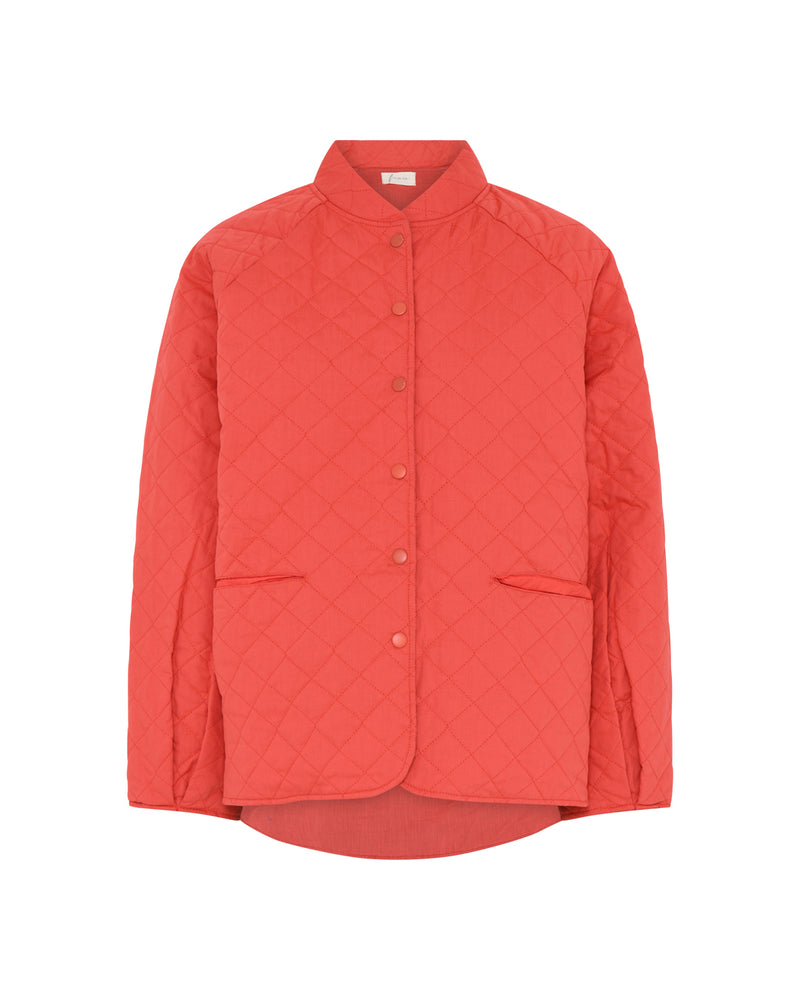 FRAU Bergen jakke Jacket Hot Coral