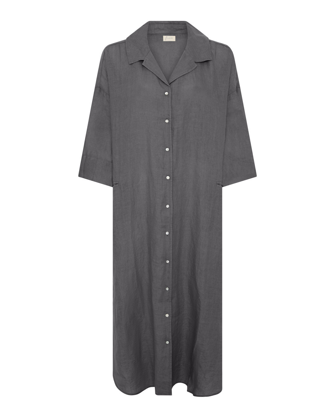 FRAU Berlin 100% hør kjole Dress Beluga