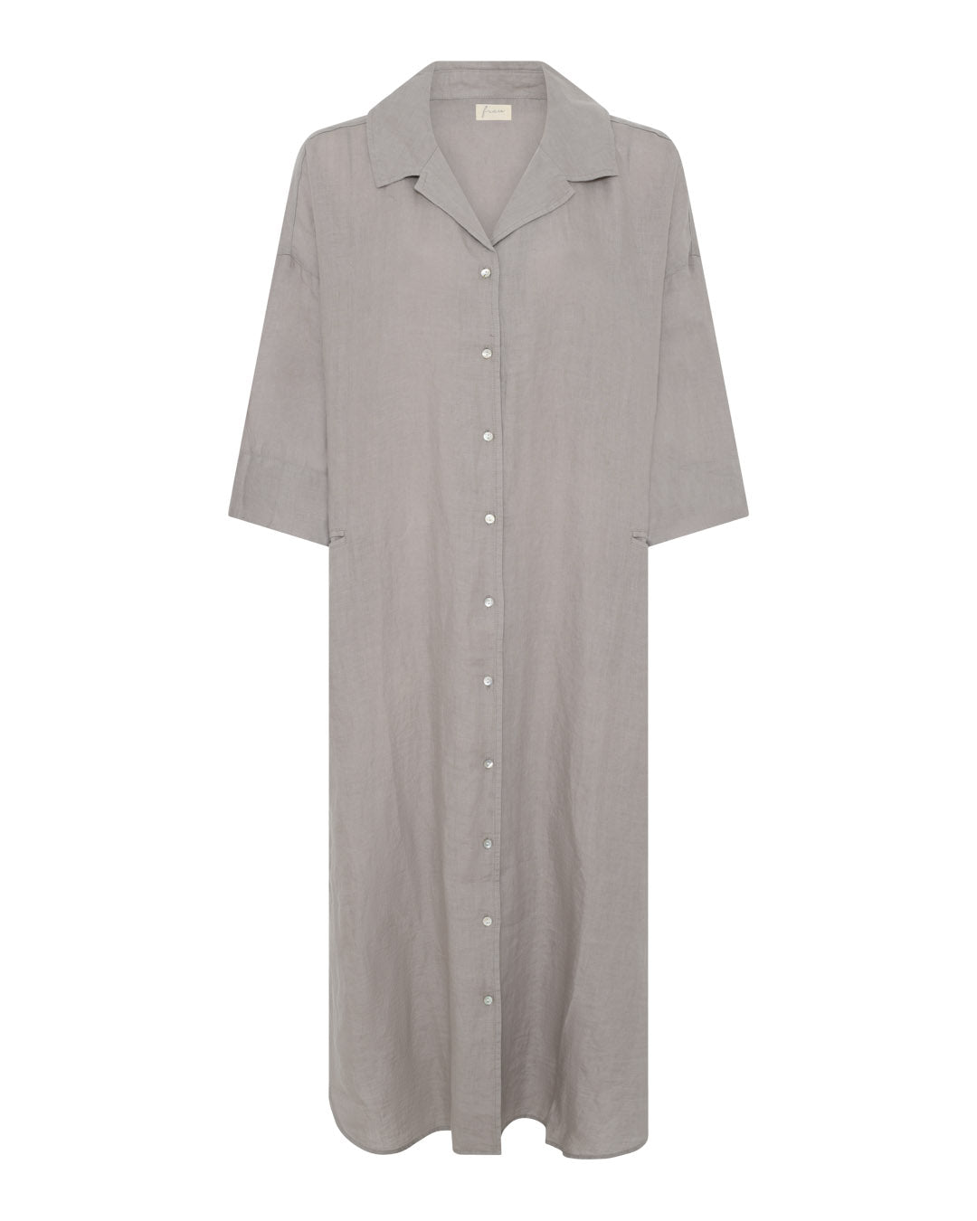 FRAU Berlin 100% hør kjole Dress Dove