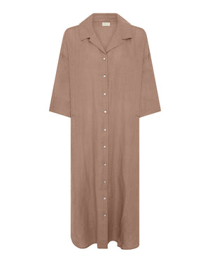 FRAU Berlin 100% hør kjole Dress Roebuck