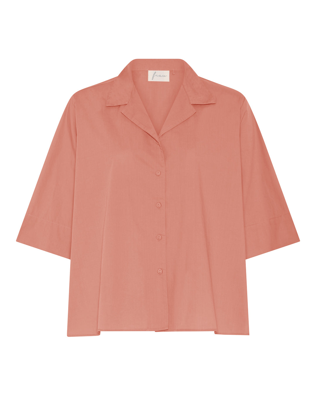 FRAU Berlin kortærmet skjorte Shirt Cameo Brown