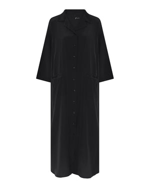 FRAU Berlin silk crepe dress Dress Black