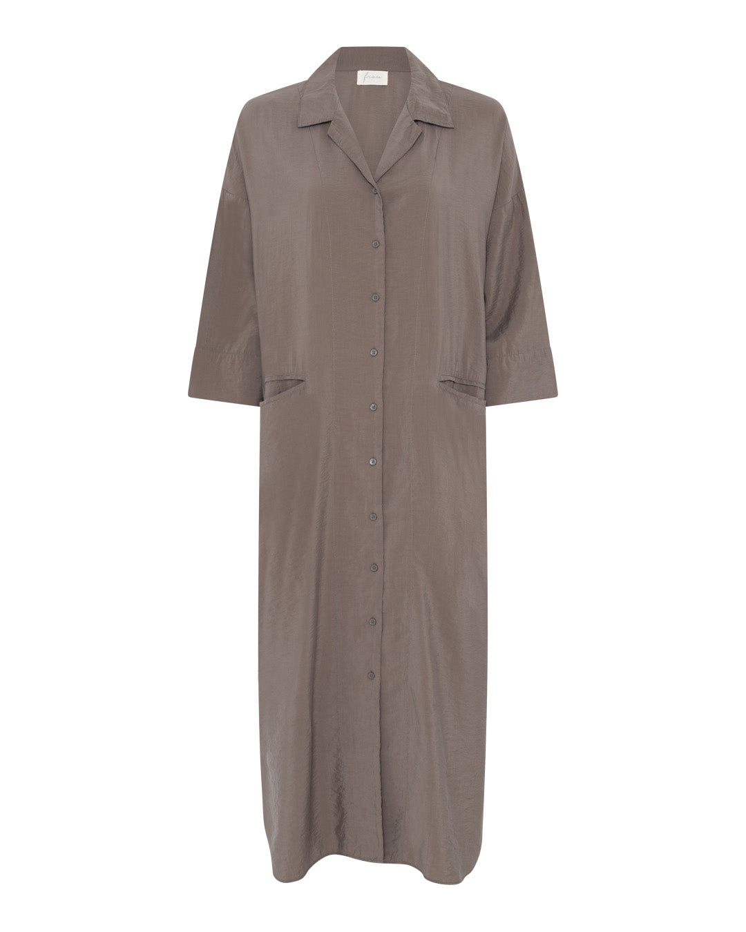 FRAU Berlin viskose kjole Dress Morel