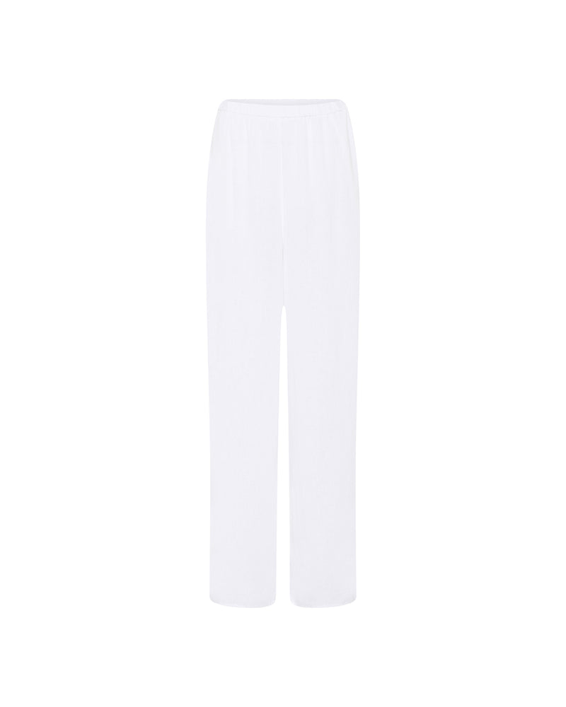 FRAU Cayenne hør bukser Pant Bright White