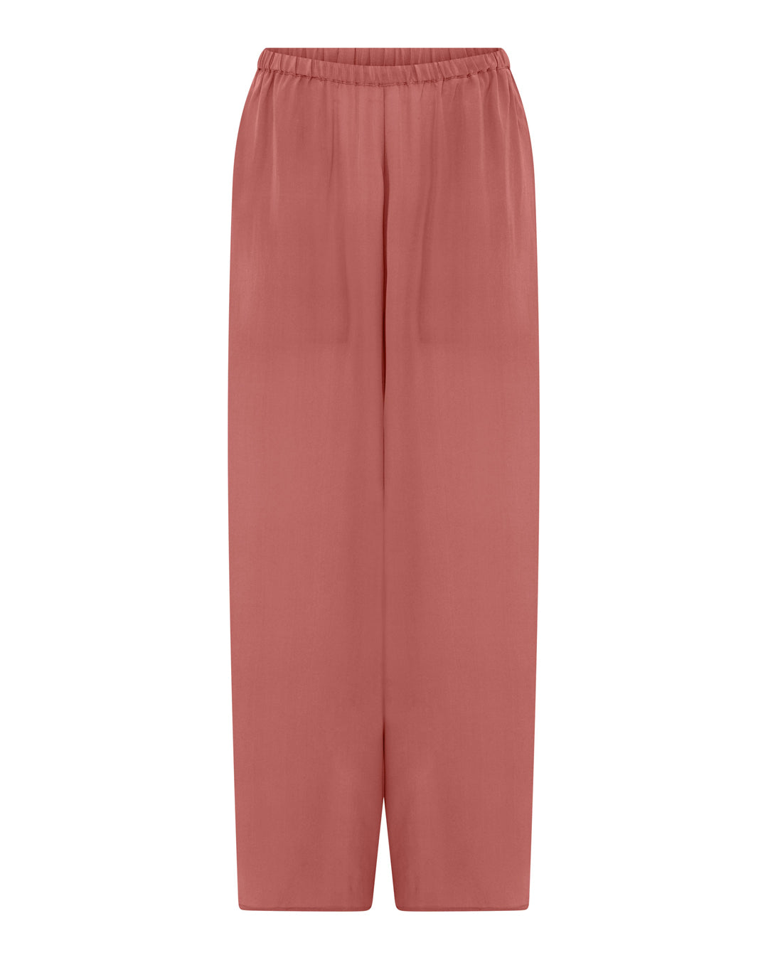 FRAU Cayenne silk crepe pant Pant Canyon Rose