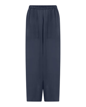 FRAU Cayenne silk crepe pant Pant Navy Blazer