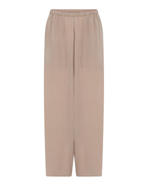 FRAU Cayenne silk crepe pant Pant Stucco
