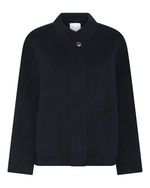 FRAU Chicago pure wool jacket Jacket Dark Navy