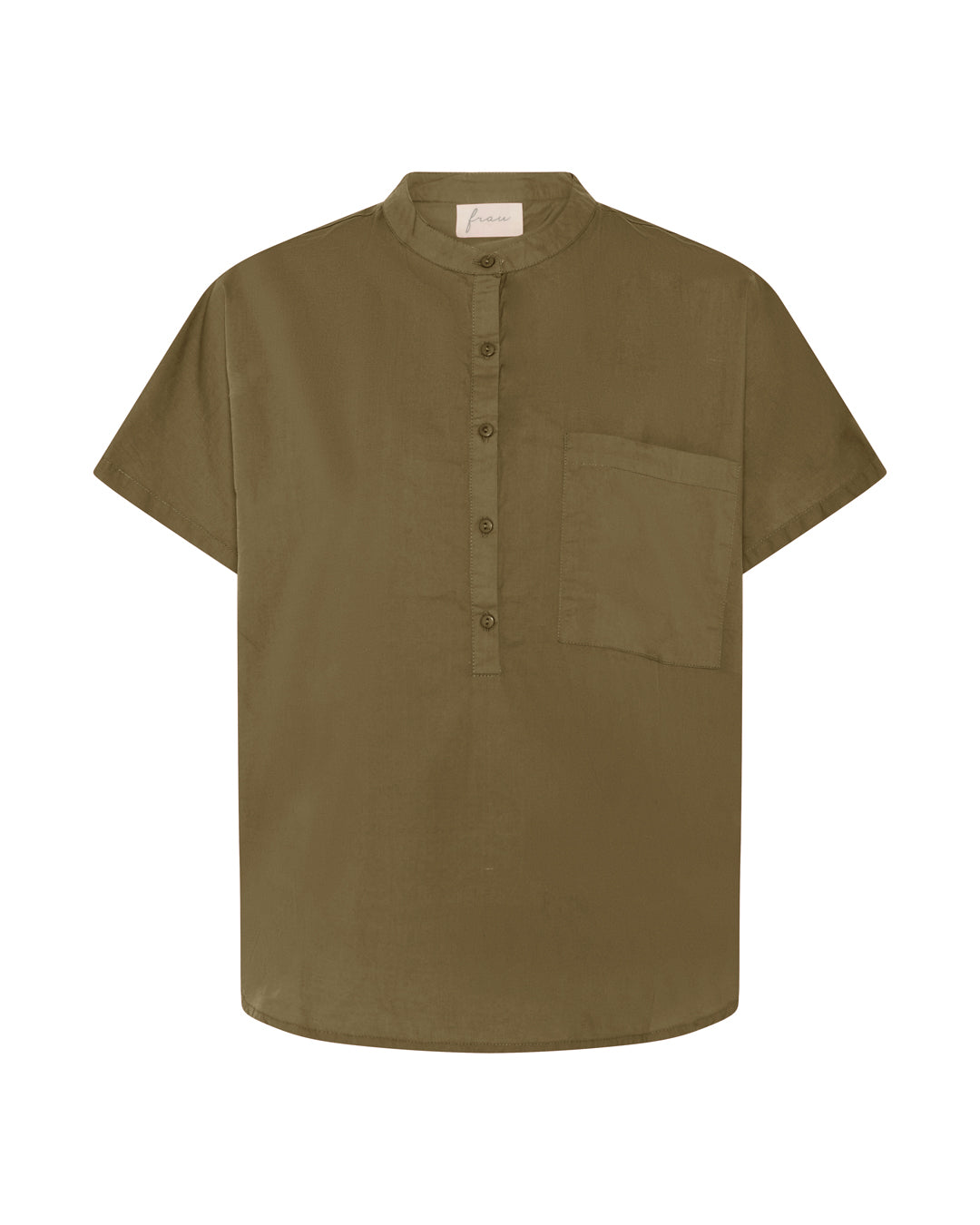 FRAU Colombo top Top Military Olive