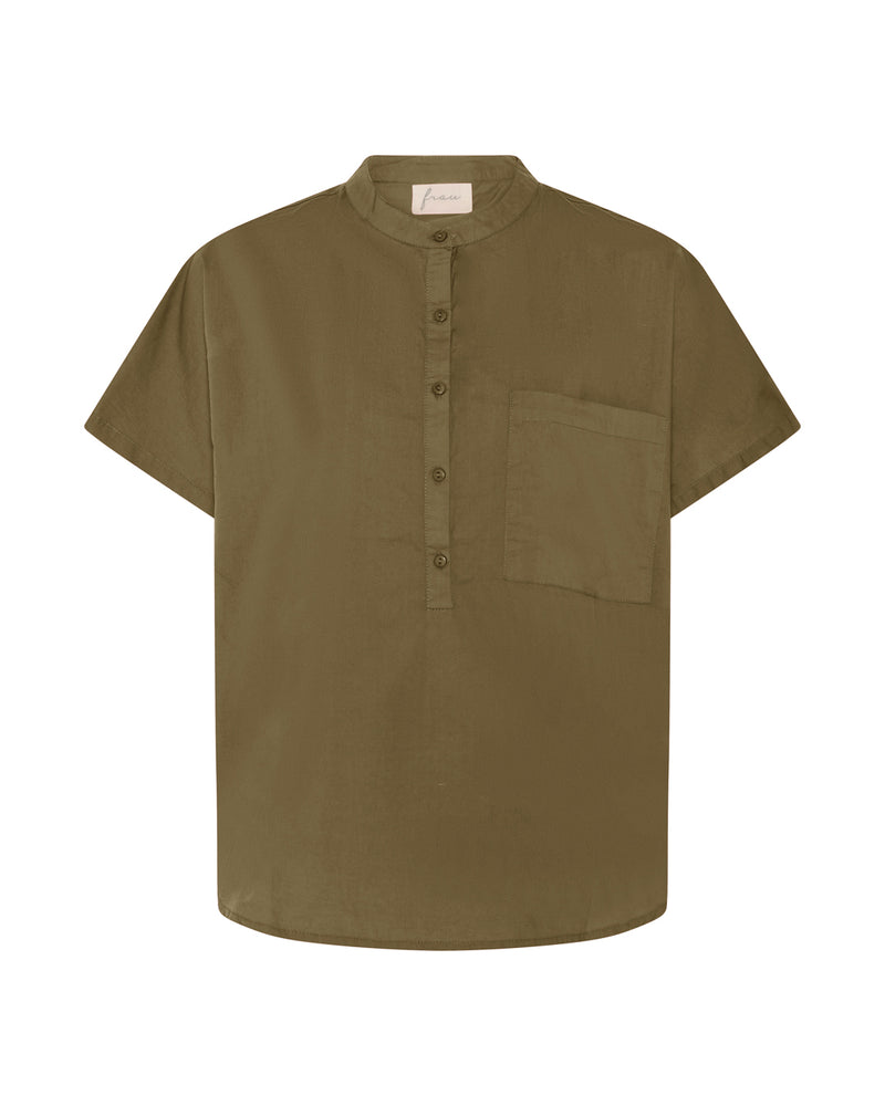 FRAU Colombo top Top Military Olive