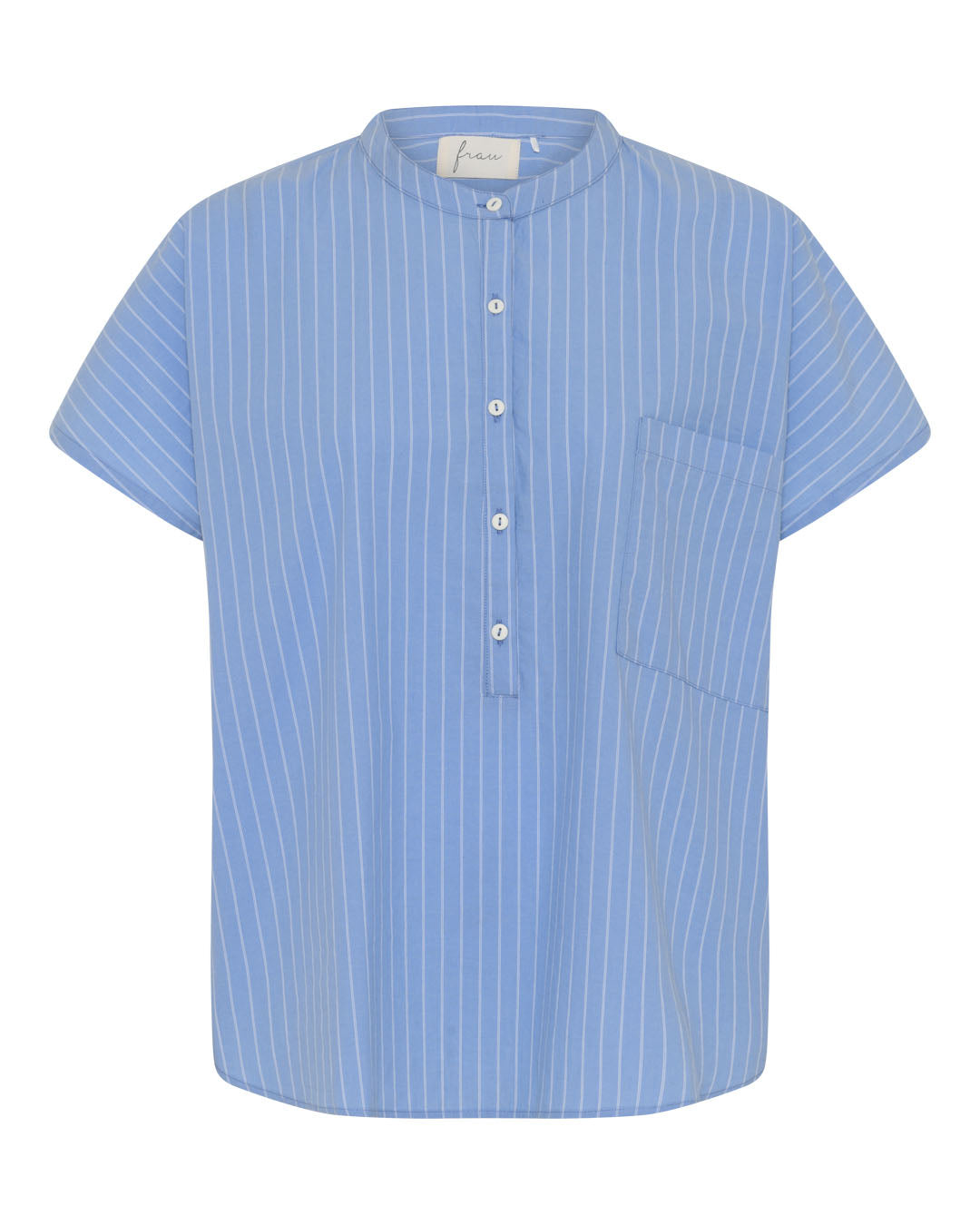 FRAU Colombo top Top Hydrangea stripe