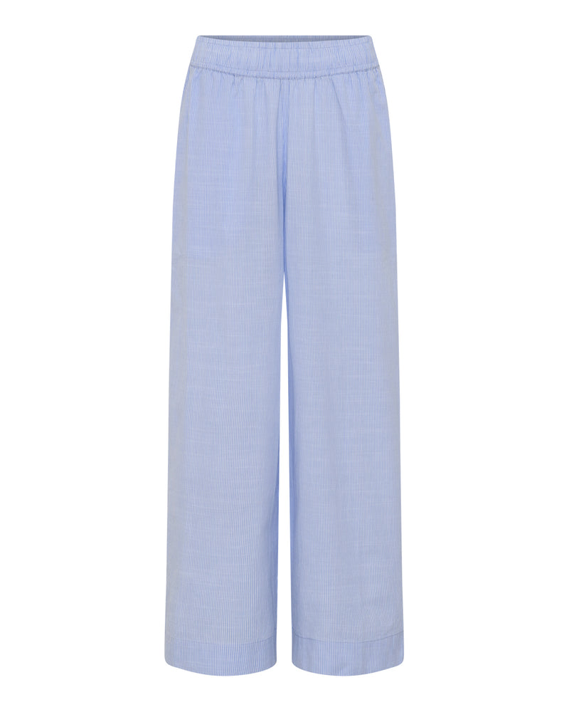 FRAU Copenhagen ankelbukser Pant Baby Lavender Stripe