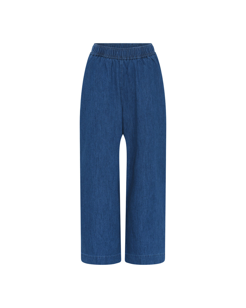 FRAU Copenhagen denim ankelbukser Pant Clear blue denim