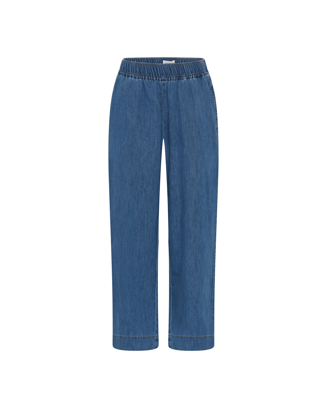 FRAU Copenhagen denim ankelbukser Pant Medium blue denim