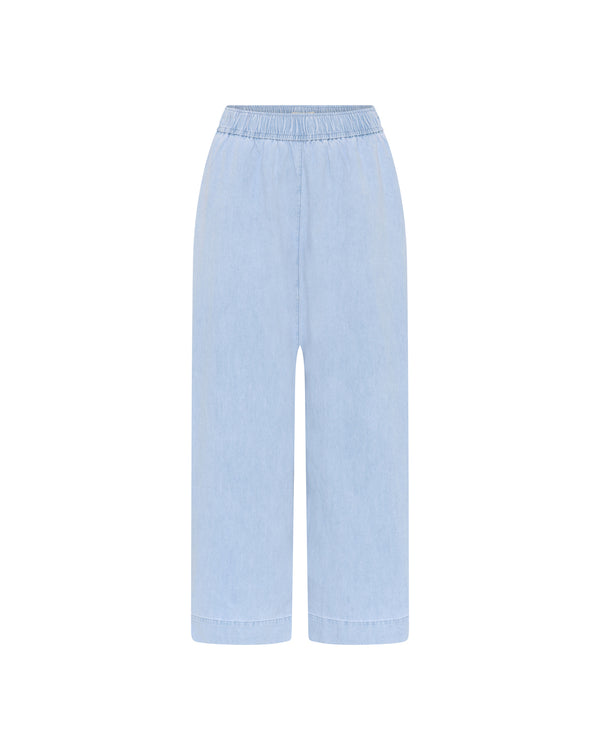 FRAU Copenhagen denim bukser lang Pant Light blue denim