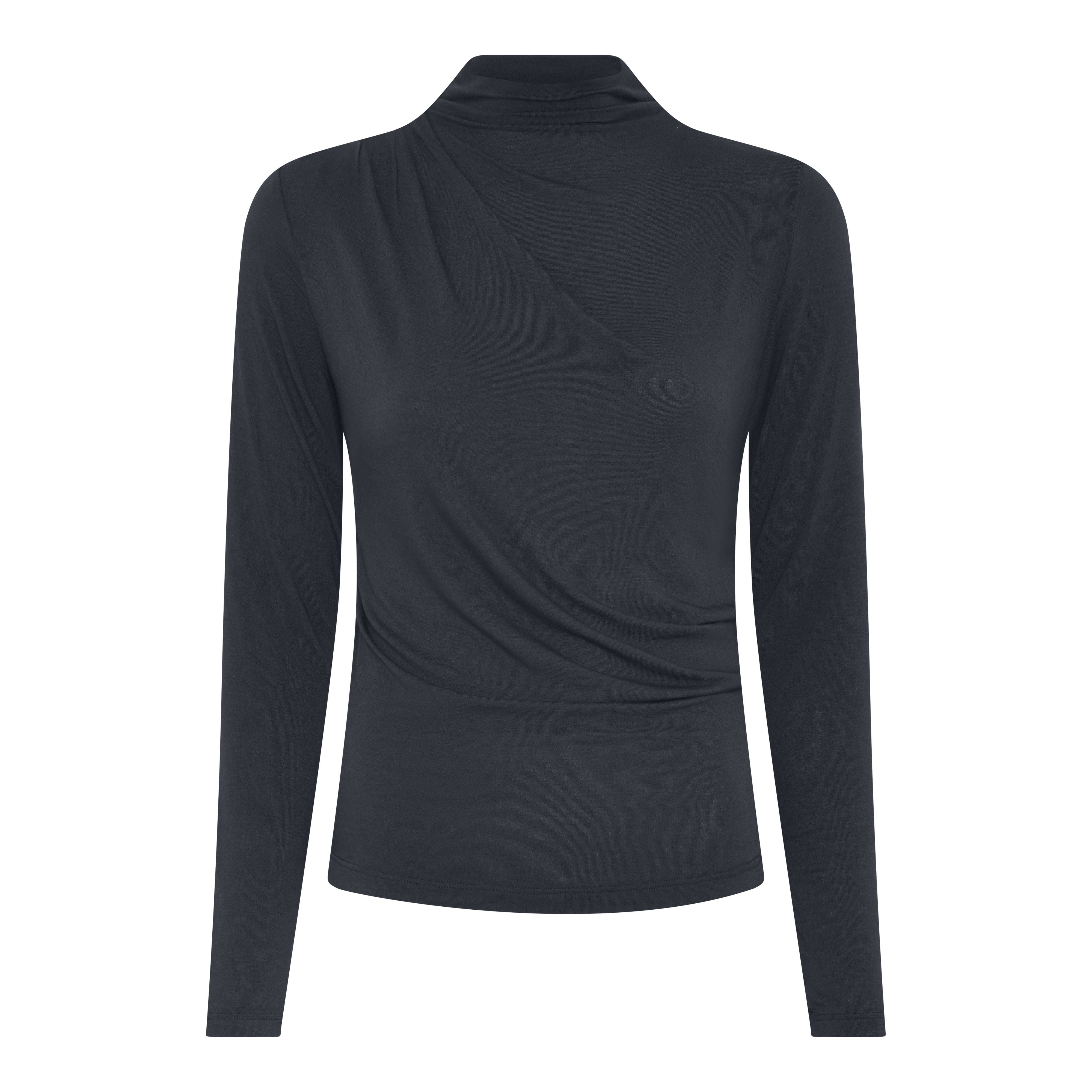 FRAU Detroit cashmere top Top Black