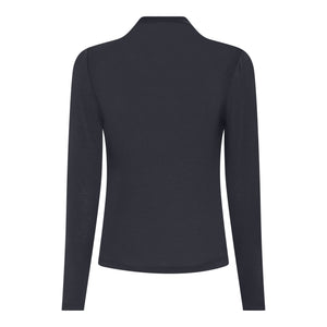 FRAU Detroit cashmere top Top Black