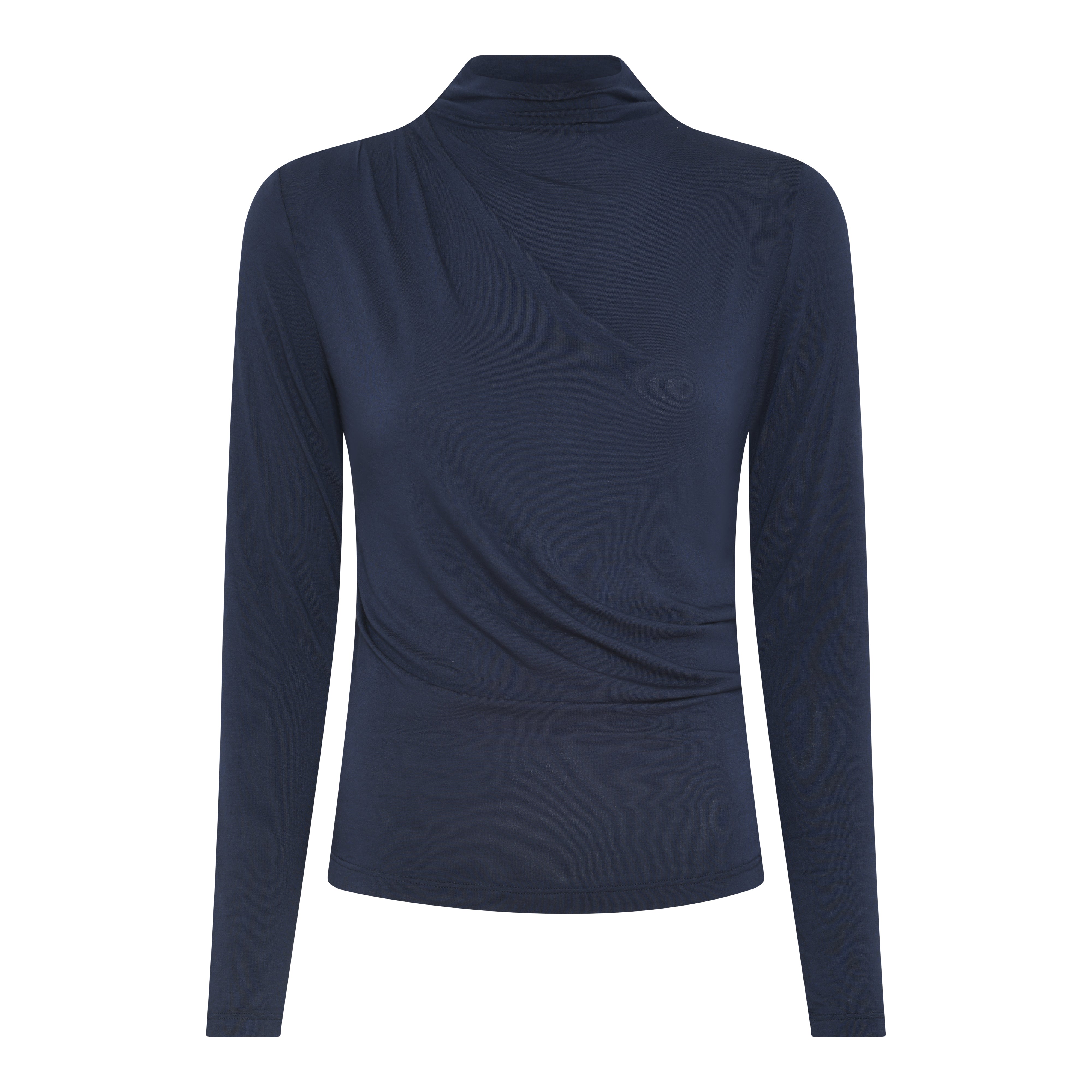 FRAU Detroit cashmere top Top Dark Navy