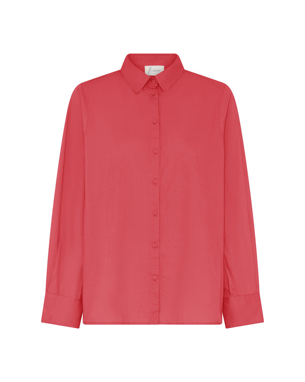 FRAU Dhaka skjorte Shirt Garnet Rose