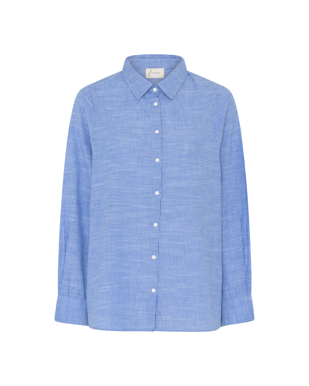 FRAU Dhaka skjorte Shirt Medium Blue Stripe